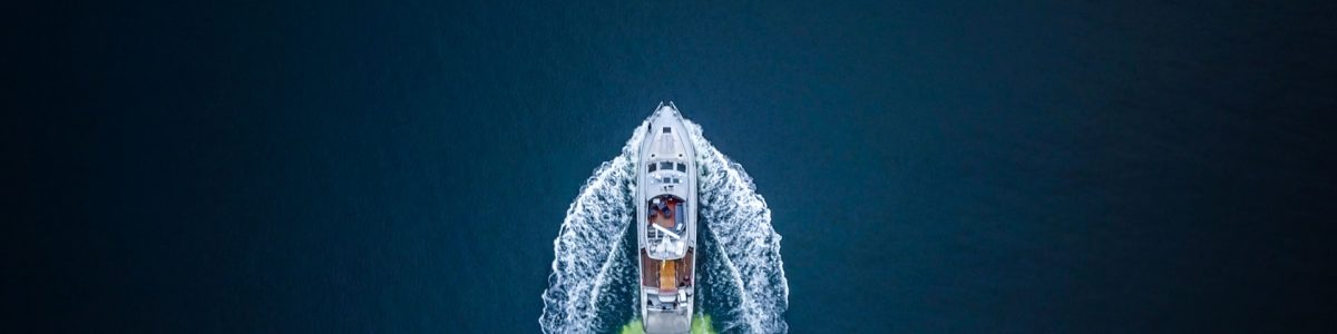 Aliminum Yacht boat tour - Stockholm Boat tour drone